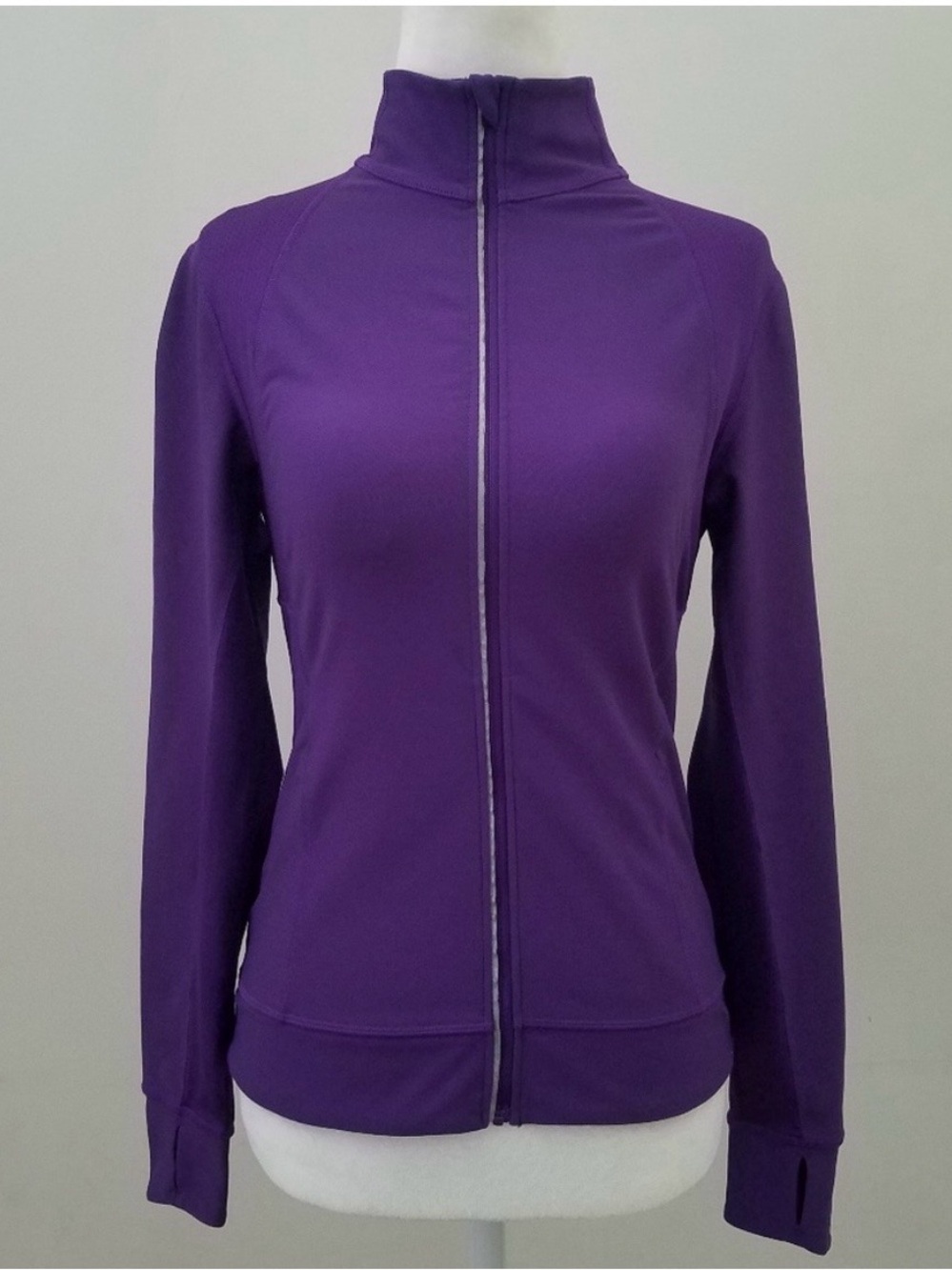Lucy Purple Full-Zip Utility Jacket Size SP